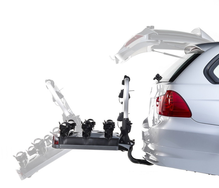 Atera Strada EVO 3 + extra 022711 - Anhängerkupplungsträger für 4 Fahrräder