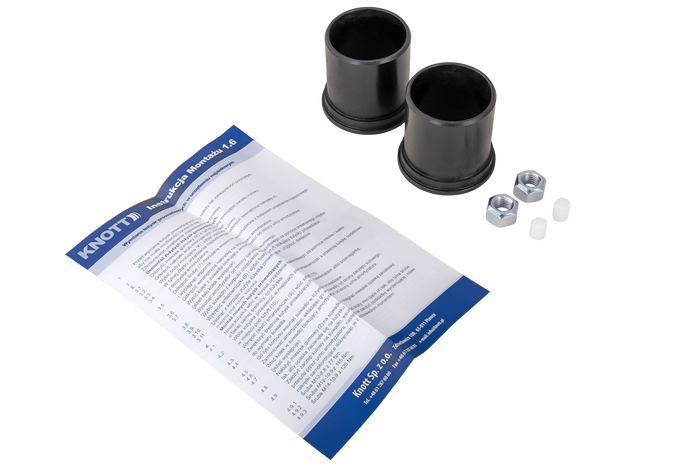 KNOTT 49,5mm Lagerbuchsen für KF27 Auflaufeinrichtungen