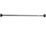 KNOTT VR7 ungebremste Starrachse mit Federung für Anhänger 750 kg 1480 mm 1820 mm 4x100