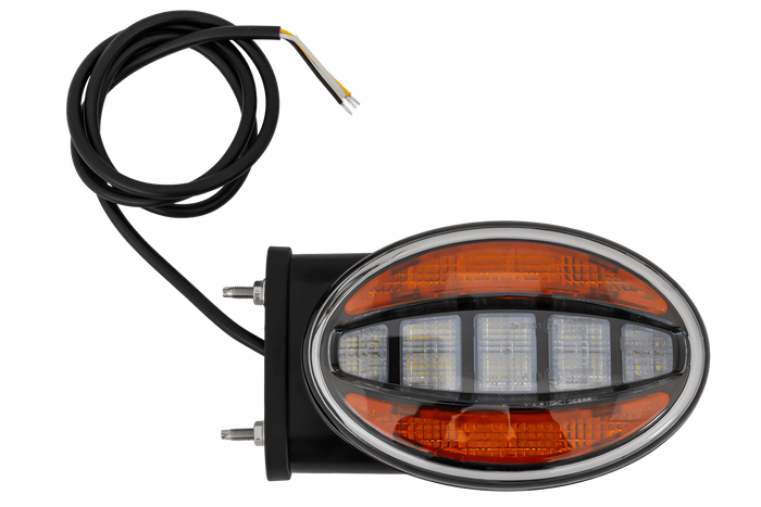 FRISTOM FT-356 LED Universal-Frontleuchte mit Halterung