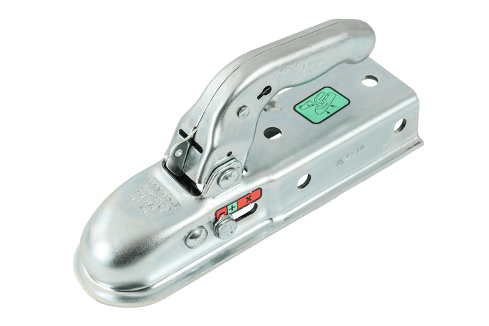 KNOTT KQ14-B Kugelkupplung für 1400kg Anhänger mit 60mm Vierkantdeichsel