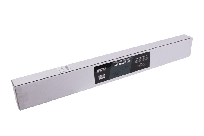 Dachträger Eco Alubase 120 - universeller Aluminium-Dachträger für Reling