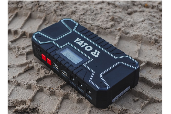 YATO YT-83082 Powerbank 12000mAh mit LCD-Display