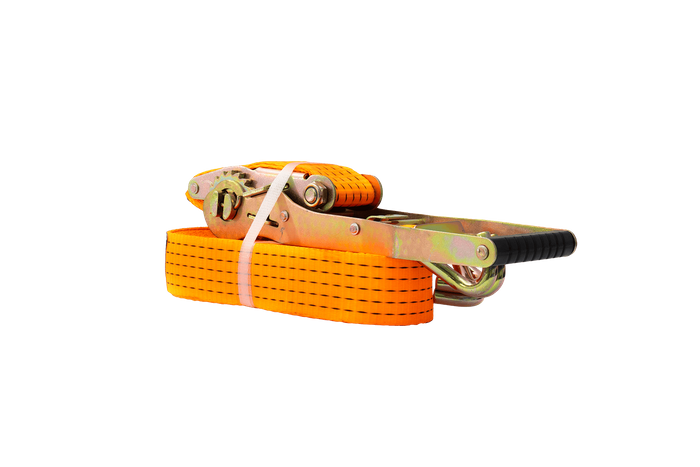 UNITRAILER ERGO 12 m/50 mm/5 t oranges Transportband mit Spanner
