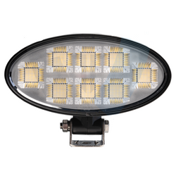 LED-Arbeitsscheinwerfer-Reflektor TT TECHNOLOGY SCHWARZ TT.13417 160xLED 8900lm oval