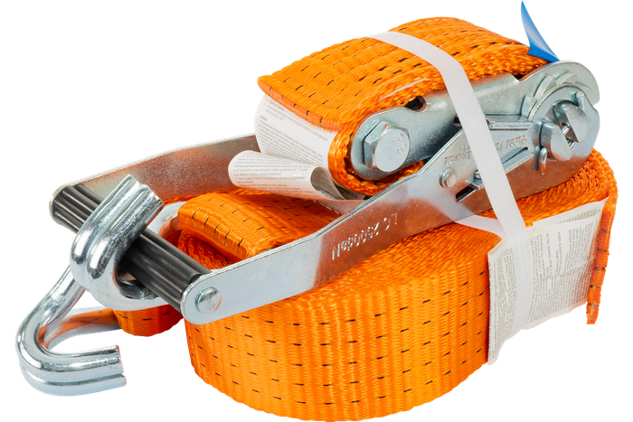 UNITRAILER 8 m/50 mm/5 t oranges Transportband mit Spanner
