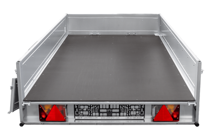 PKW-Anhänger auf Federn 264x125 UNITRAILER GARDEN 264/R KIPP