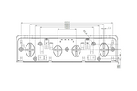 Kennzeichenhalterung mit LED-Beleuchtung FRISTOM FT-264 LED M15