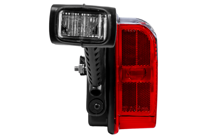 ASPÖCK EUROPOINT III LED-Bajonett-Rücklicht 7PIN ASS2 mit Hupe, 7 Funktionen links