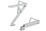 ProPlus 361510 ausziehbare Eckstütze, rechts vorne/links hinten am Anhänger, 600 kg, 460 mm