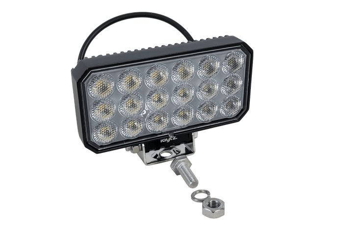 LED-Arbeitsscheinwerferreflektor LAYTZ LY7305 72xLED 7000lm rechteckig