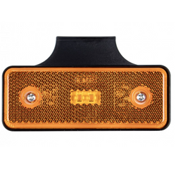 KAMAR L1035-B LED-Positionsleuchte, orange, universell, mit Halterung