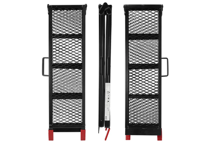 ProPlus 390094 klappbare Rampe für Anhänger 203 cm 340 kg