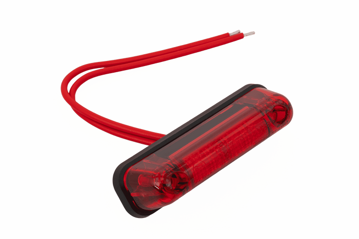 FRISTOM FT-081 LED-Positionsleuchte, rot, universell