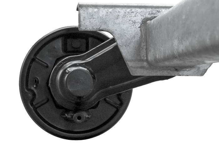 KNOTT VGB13M gebremste Achse für Anhänger/Autotransporter 1350 kg 1510 mm 1880 mm 5x112