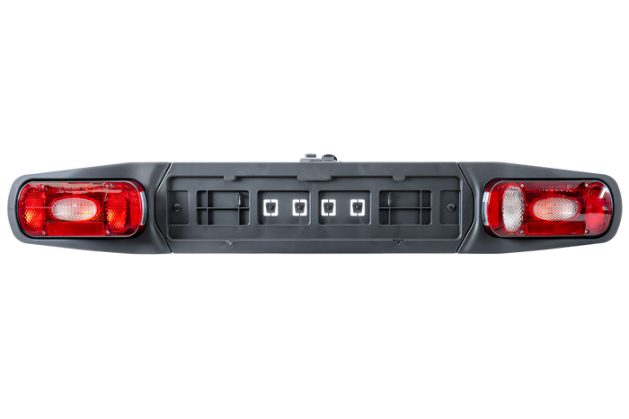 Inter Pack Re-Cargo Anhängerkupplungsplattform + Adapter für den Transport von 3 Fahrrädern