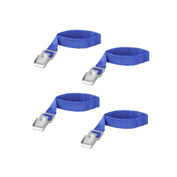 Set mit vier ProPlus 330285 Fahrradbefestigungsgurten, Länge 30 cm