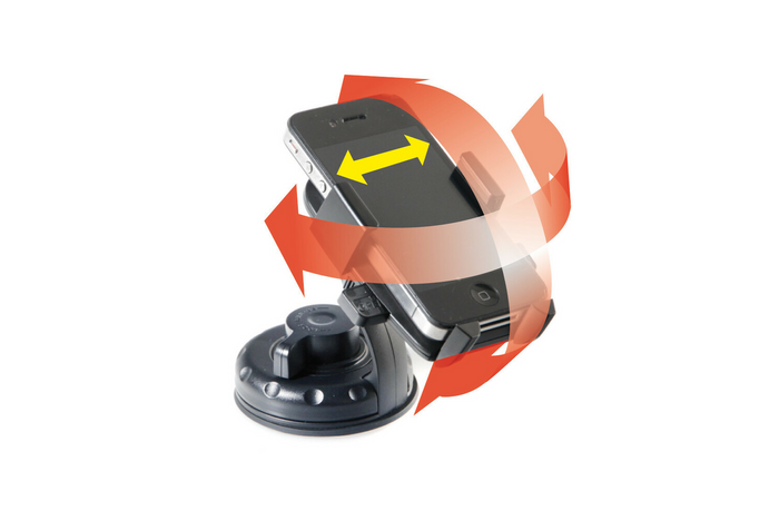 Easy-Lock LAMP Handyhalterung mit Saugnapf