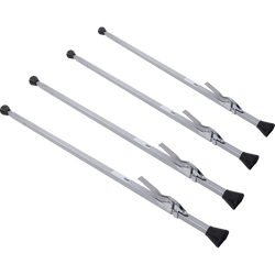 Satz aus vier UNITRAILER-Spreizstangen zur Ladungssicherung 1880–2852 mm