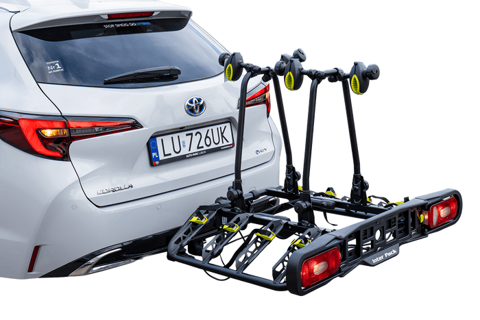 Inter Pack Quattro 13-Pin Anhängerkupplungs-Fahrradträger