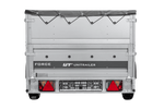 Leichter Anhänger 264x125 UNITRAILER FORCE 264 KIPP mit BIS-Seitenwänden, H-0-Rahmen und grauer Plane