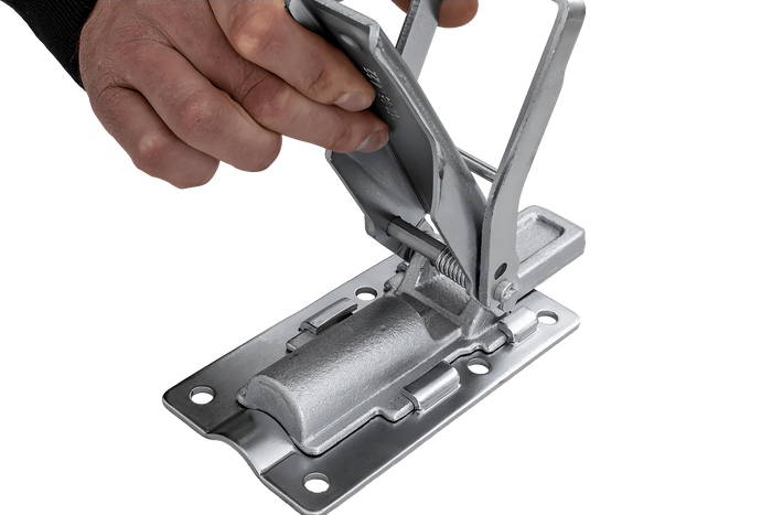 Seitenkupplung mit Verschluss WINTERHOFF BV 90-1 + BVG 90-A kompletter Anhänger Seitenverschluss