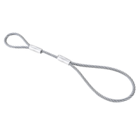 EFMETAL Sicherungsseil für ungebremste Anhänger 250mm 250kg