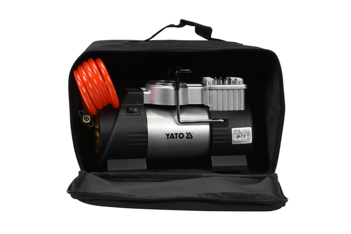 YATO YT-73460 Autokompressor mit LED-Lampe 12V 180W