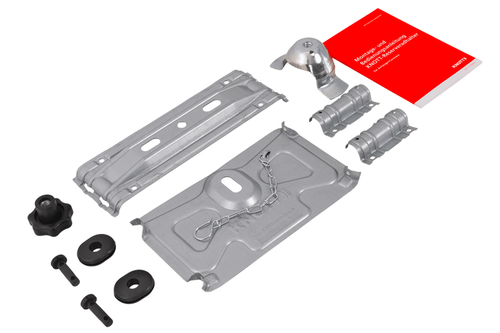 KNOTT Reserveradhalterung für Wohnwagen 1200-1500mm