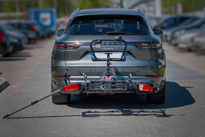 Inter Pack Spider 2E PRO - Anhängerkupplungs-Fahrradträger für 2 Elektrofahrräder