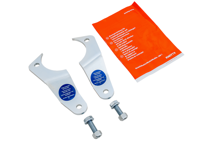 KNOTT P290037701 Stoßdämpfer-Montagehalterungen für VGB8-18 A-36 gebremste Achsen