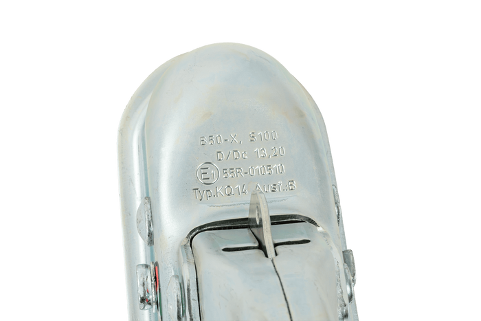 KNOTT KQ14-B Kugelkupplung für 1400kg Anhänger mit 60mm Vierkantdeichsel