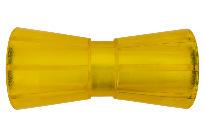 Kielrolle KNOTT 190 mm, in gelb, für Bootsanhänger