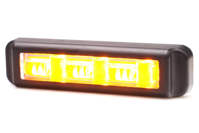 Warnleuchte WAŚ 2466 W285 LED-Blinkleuchte orange MASTER/SLAVE