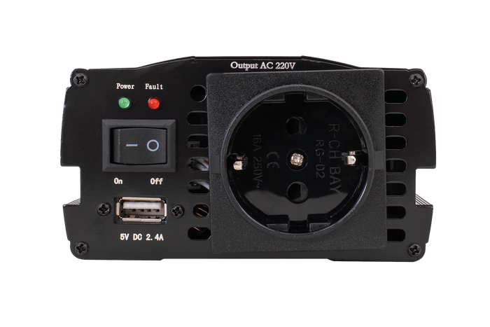 Spannungswandler 12V/230V (600/1200W) KAMAR E1924