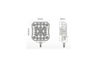 LED-Arbeitsscheinwerfer-Reflektor KAMAR X-SPIDER L0194 16xLED 4200lm