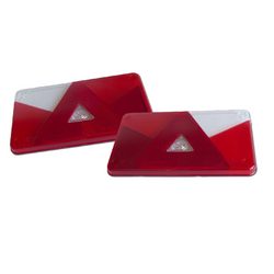 ASPÖCK MULTIPOINT V Rückleuchtenabdeckungen links+rechts