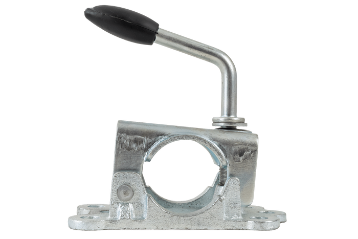 Klemme für das KNOTT LBG48 Stützrad, Gusseisen, 48 mm