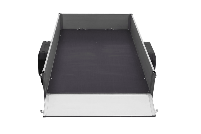 Anhänger mit Aluminiumseitenwänden 200x125 Unitrailer Garden 201 KIPP ALU
