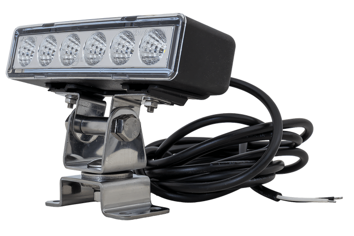 LED-Arbeitsscheinwerfer-Reflektor WAŚ W123 6xLED 1000lm