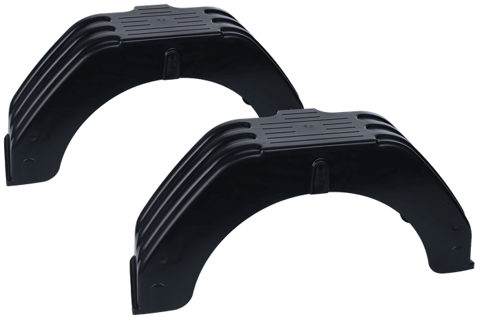 Satz mit zwei Kotflügeln für einen 13-14-Zoll-Anhänger, flache Radkästen 710/200 mm