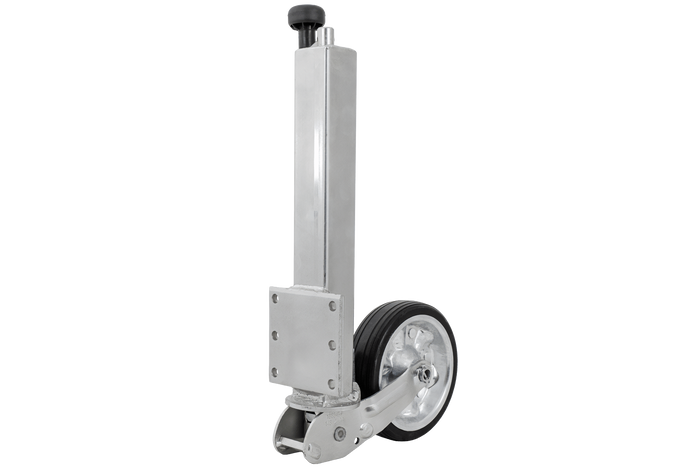 AL-KO 1863497 automatisches Stützrad mit Halterung 400 kg 60 mm 775–1010 mm