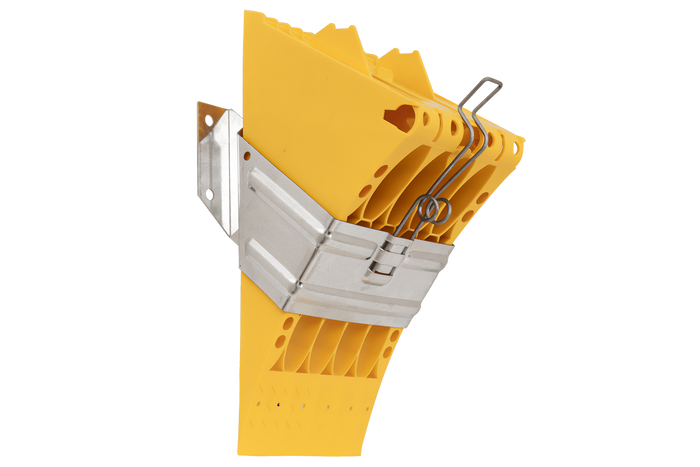 E53 Unterlegkeil mit LOKHEN Befestigungswinkel H: 225mm