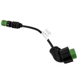 Bajonettadapter 5-polig / abgewinkelter Stecker ASS2 7-polig ASPÖCK rechter Adapter