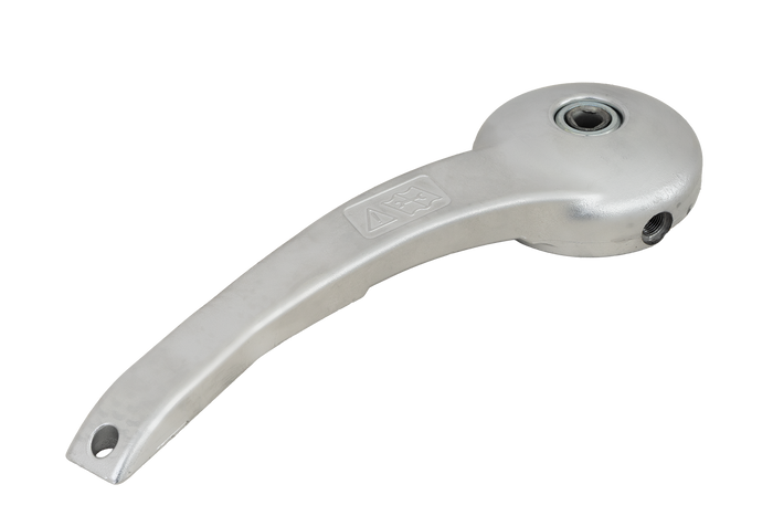 Rechter Hebel für AL-KO AKS2004 / AKS3004 Anhängerkupplung, Kupplungsgriff mit Stabilisator