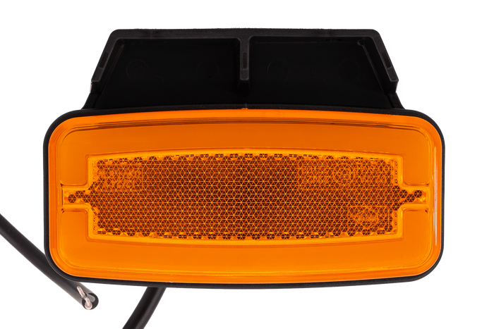 HORPOL LD 2765 LED-Umrissleuchte, orange, universell, mit Halterung