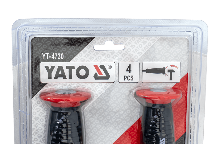 YATO YT-4730 Brecheisen mit Griff, 4er-Set.