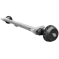 KNOTT VGB18MV gebremste Achse für Anhänger/Träger 1800 kg 1850 mm 2320 mm 5x112