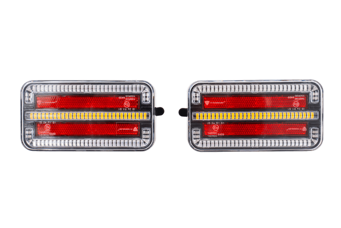 TT Technology TT.12028B-DI LED Rückleuchten 3 Funktionen links+rechts, kabellos, magnetisch