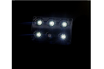 HORPOL LWD2153/CZ LED 900lm schwarze Innenraumleuchte mit Schalter